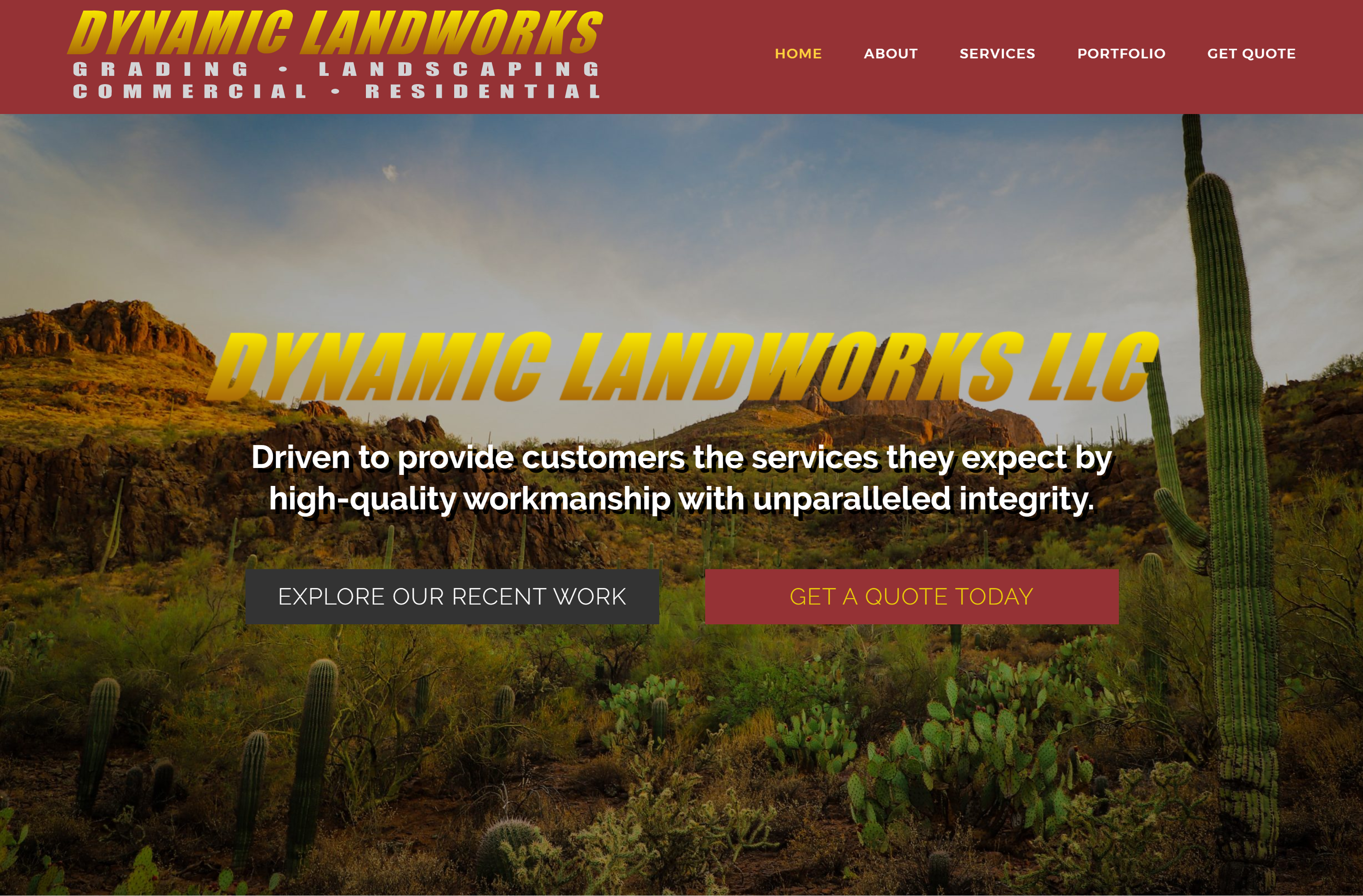 Dynamic Landworks